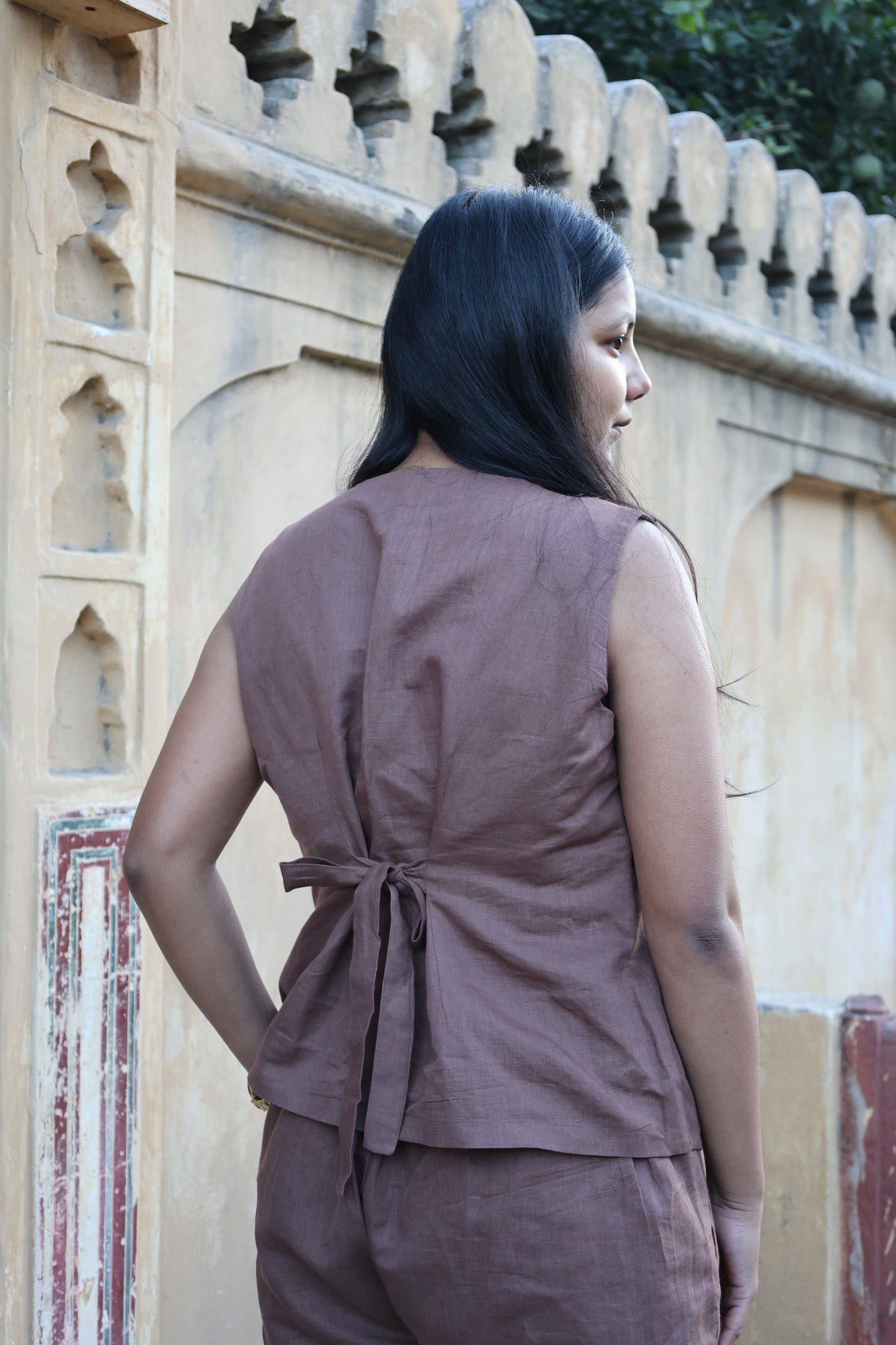 Surya Saṅgya Linen Co-ord Set